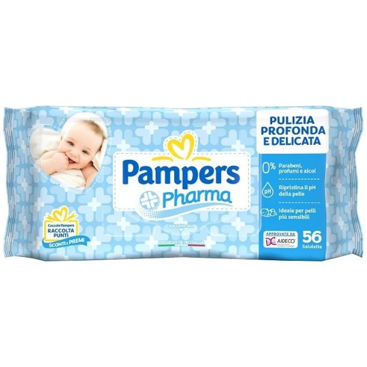Salviette Pampers Pharma 56 Pezzi
