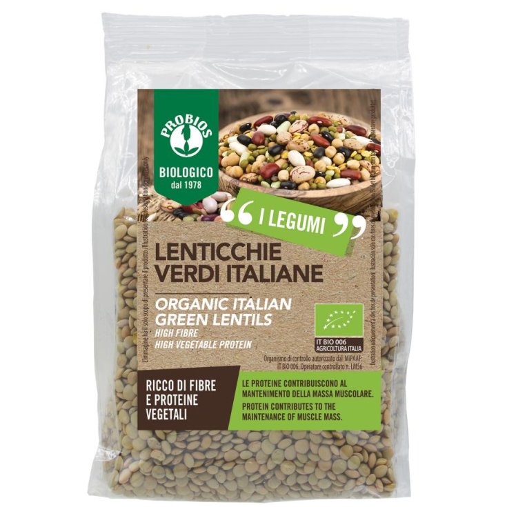 Lenticchie Verdi Italiane Probios 400g