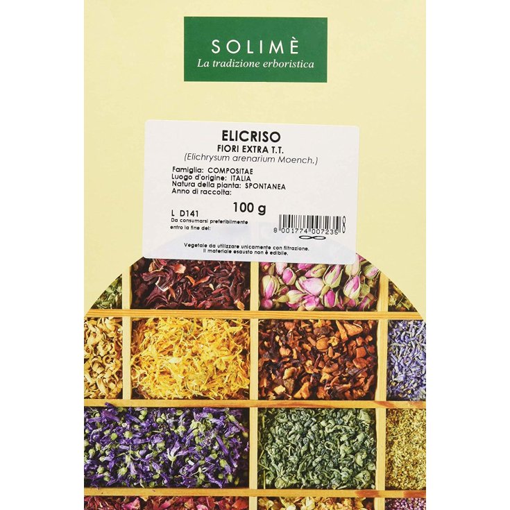 Solimè Elicriso Fiori Extra Taglio Tisana 100g