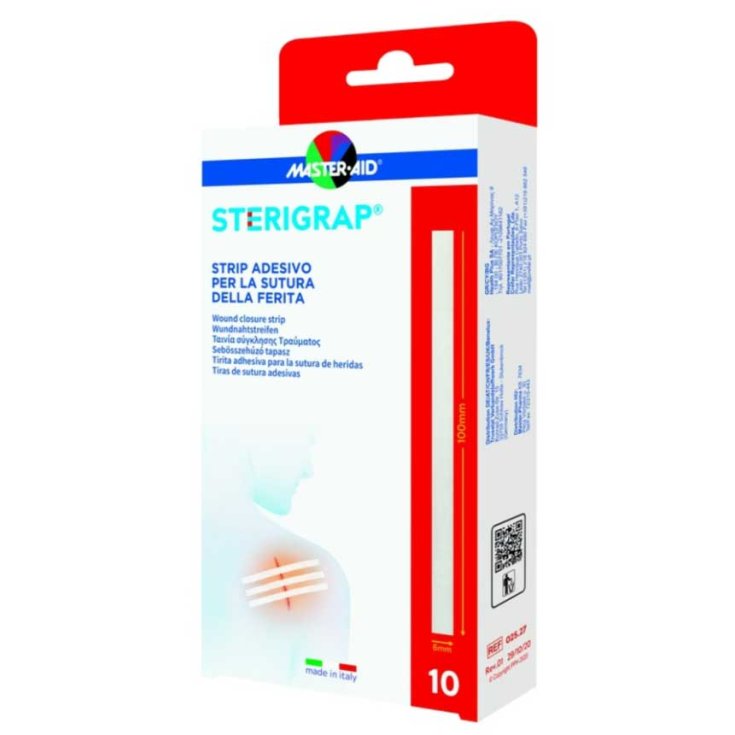 MASTER-AID STERIGRAP STRIP ADESIVO 100X6mm