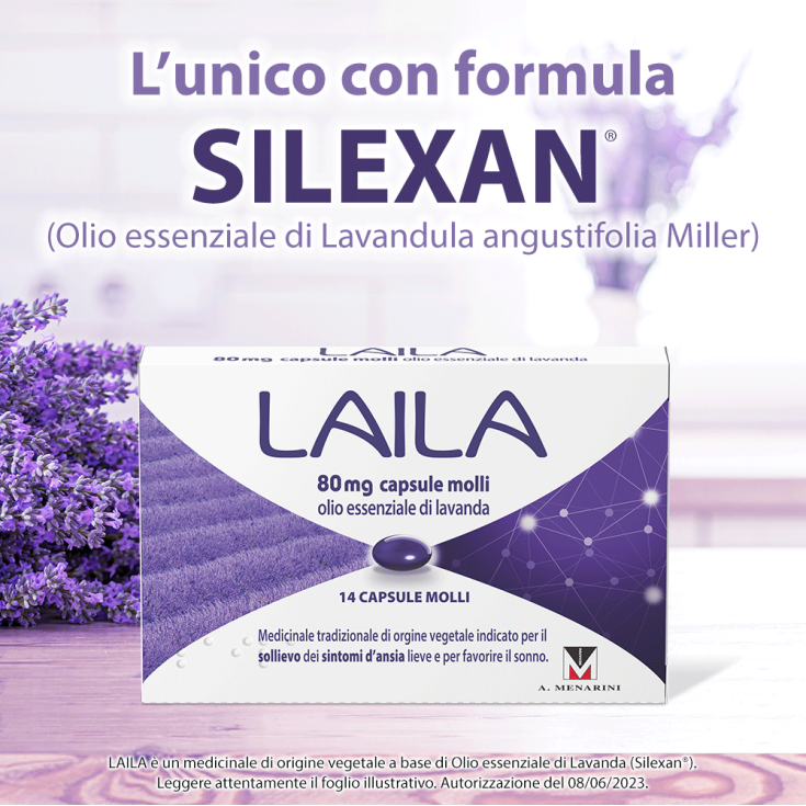 Laila 80mg 14 Capsule Molli