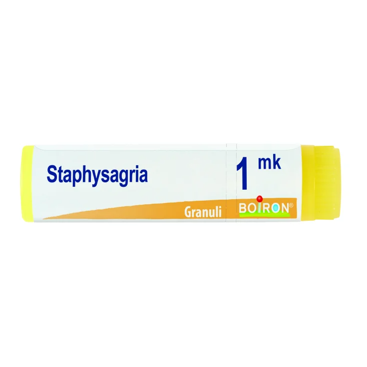 Staphysagria 1000K Boiron Globuli 1g