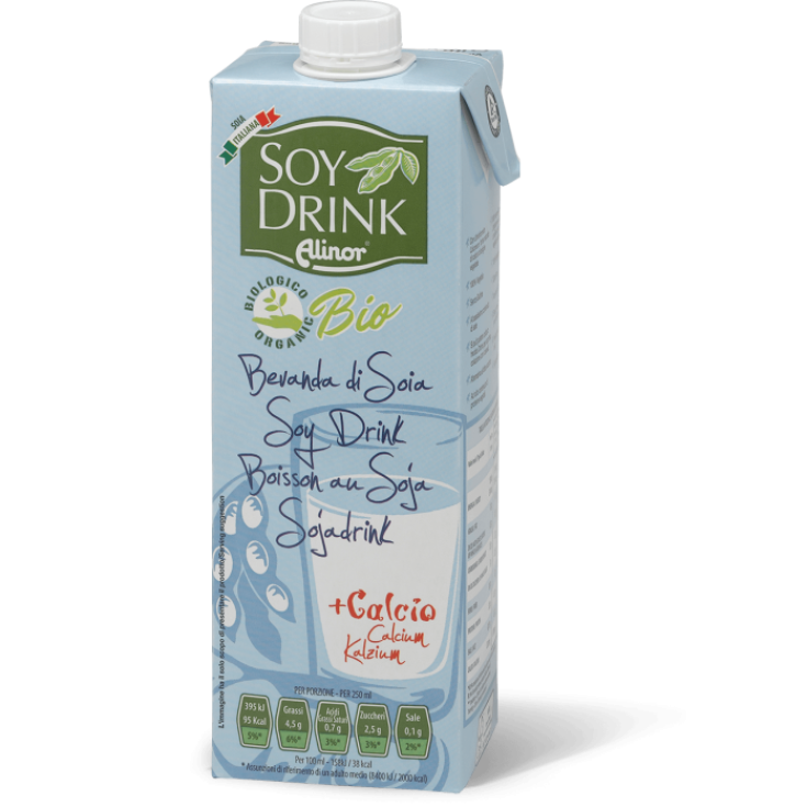 Soy Drink Calcio Bevanda Di Soia Alinor 1l
