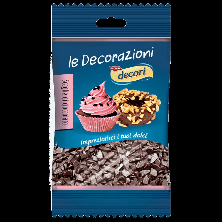 Scaglie di Cioccolato Decorì 40g
