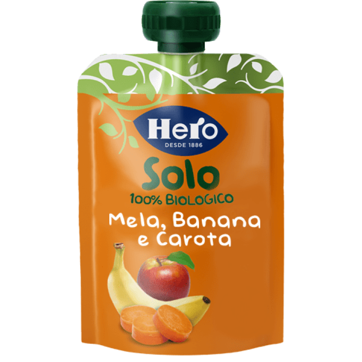 Solo Mela Banana Carota Hero 100g