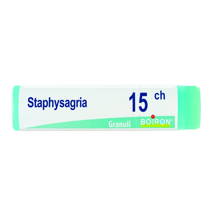Staphysagria 15CH Boiron Globuli 1g