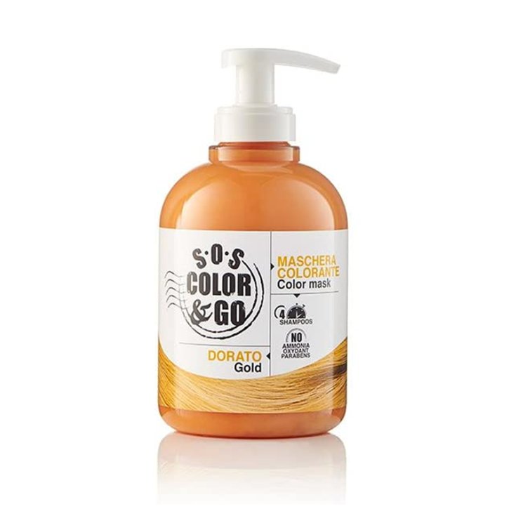 Maschera Colorata Capelli Biondo SOS Color&Go Alma 300ml