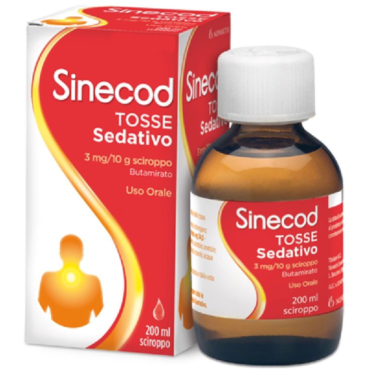 Sinecod Tosse Sedativo 3mg/10g Sciroppo 200ml