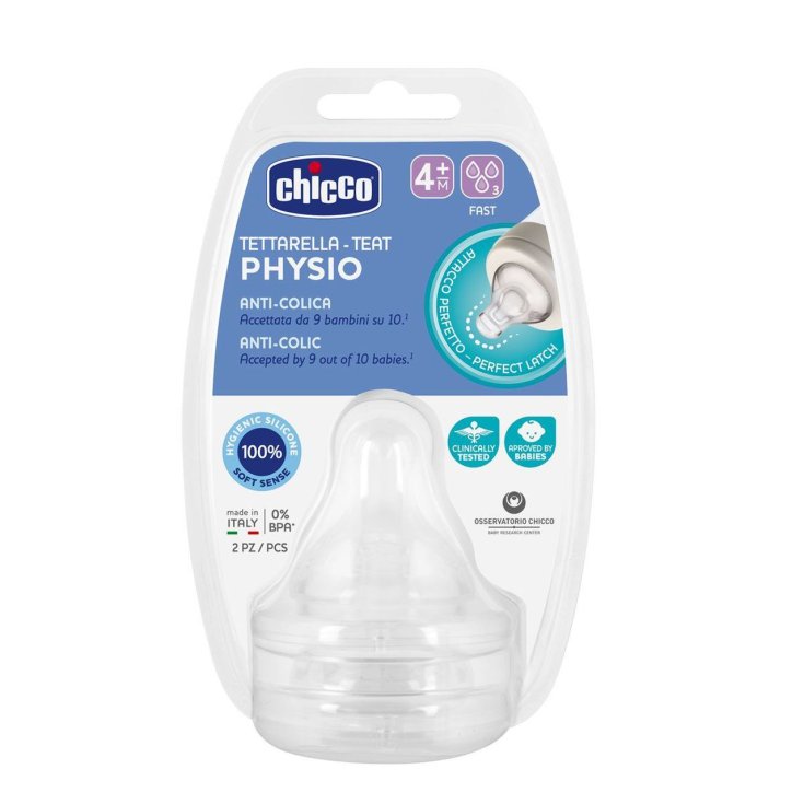 Tettarella Physio - Siliconei Chicco® 2 Pezzi