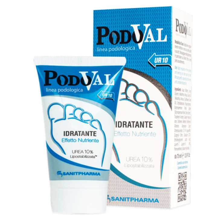 SanitPharma Podoval Ur10 Trattamento Idratante 75ml