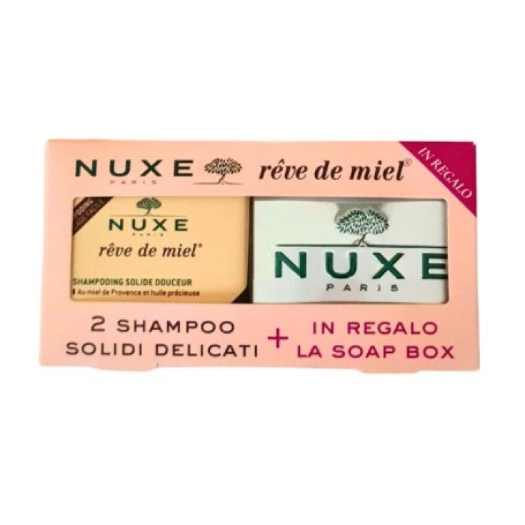 Kit Reve De Miel Shampoo Solido Delicato + Soap Box Nuxe