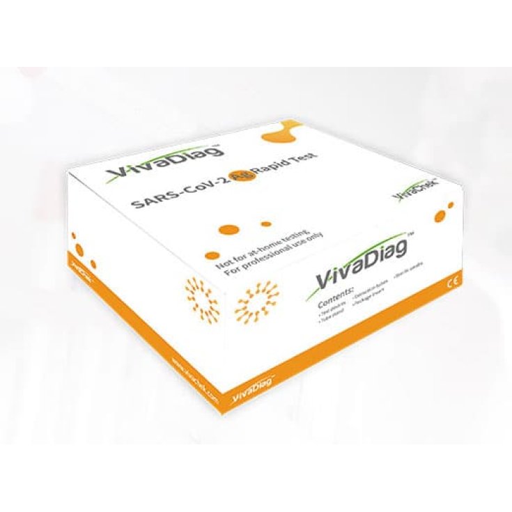 VivaDiag Sars-Cov 2 AG 25 Test Rapidi