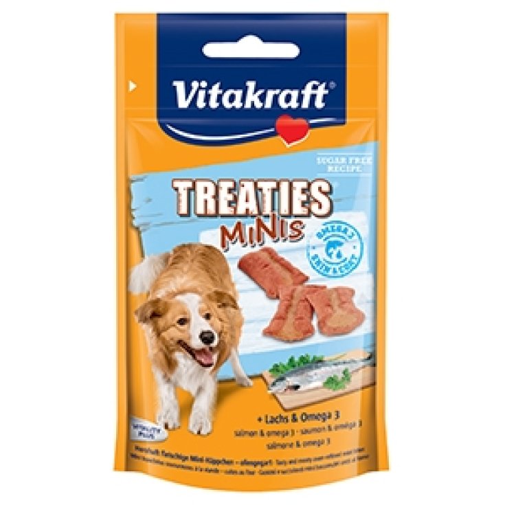Snack Treaties Bits Mini Salmone & Omega 3 - 48GR