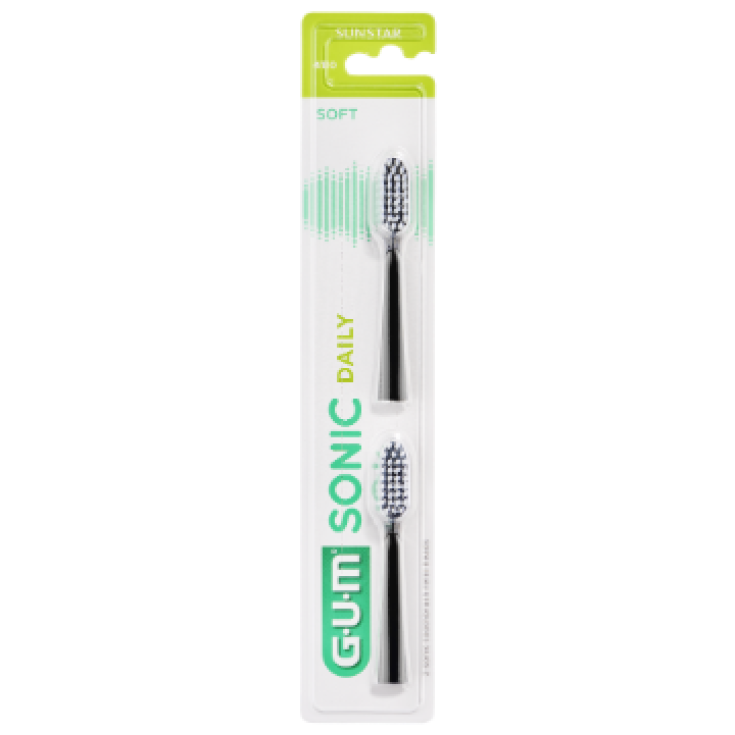 Testine Di Ricambio Gum® Sonic Day 2 Pezzi