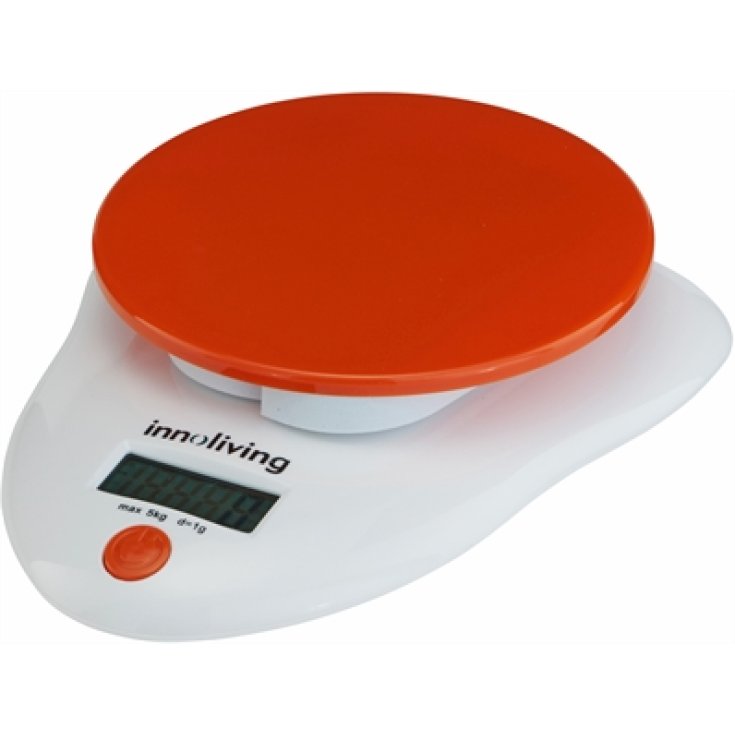 InnoLivng Bilancia Digitale Da Cucina Colore Arancione