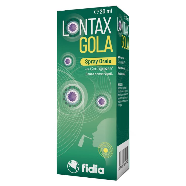 Lontax Gola Spray Orale Fidia 20ml