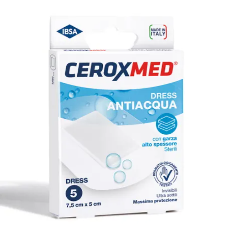 Ceroxmed Dress Antiacqua 7,5x5cm IBSA 5 Pezzi