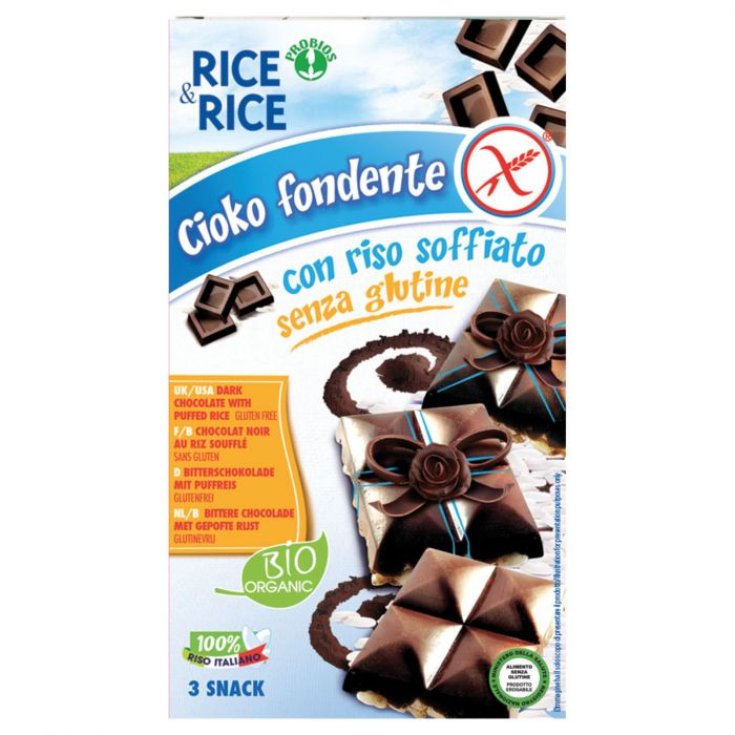 Cioko Fondente Rice&Rice 3x25g