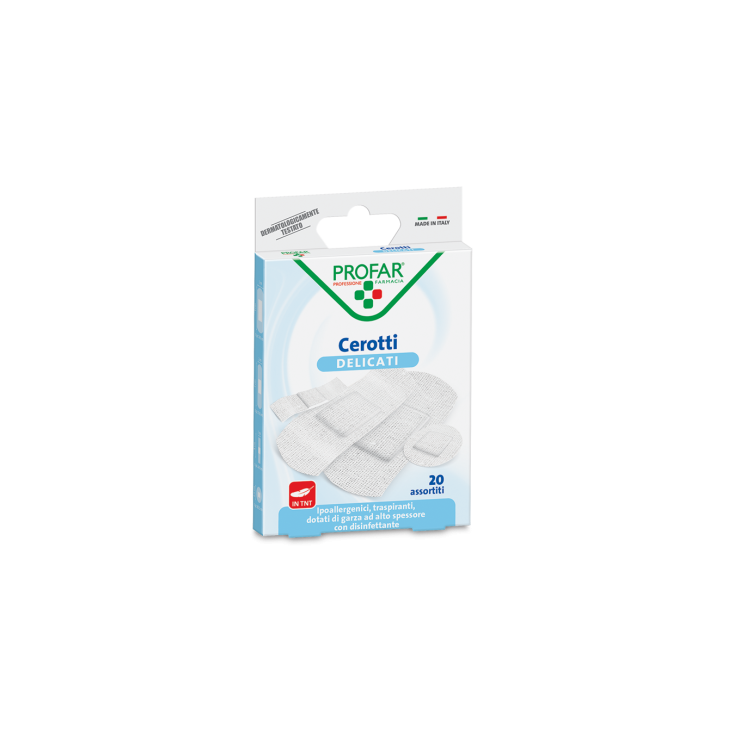 Cerotti Delicati Assortiti PROFAR® 20 Pezzi