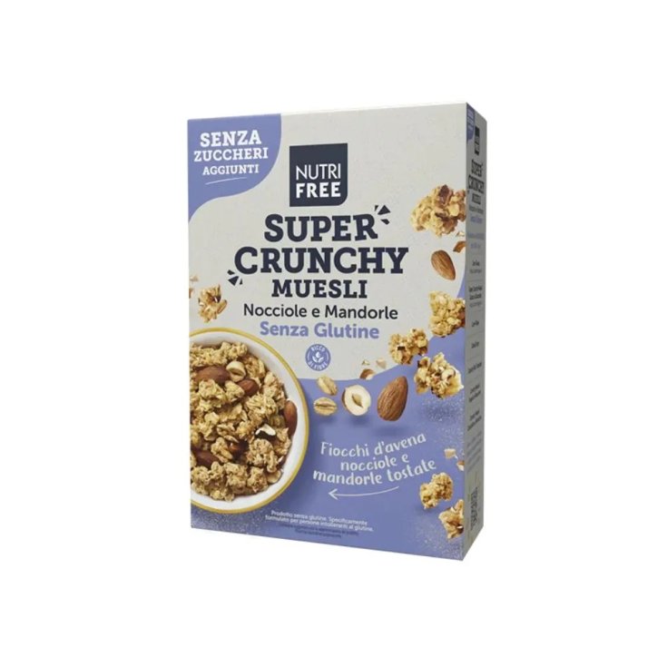 Super Crunchy Muesli Nocciole e Mandorle NutriFree 300g
