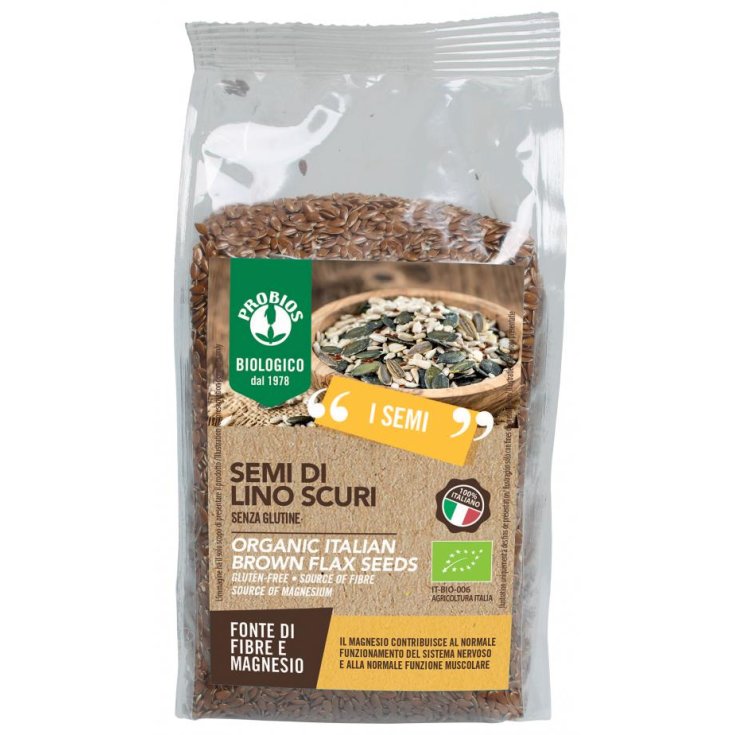 Semi Di Lino Scuri Probios 500g