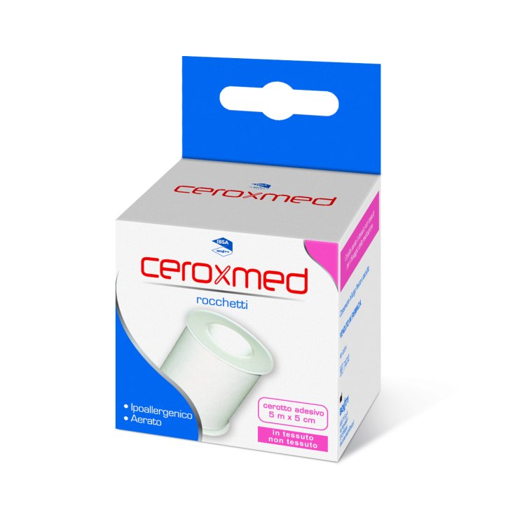 Ceroxmed Cerotto Adesivo In Rocchetto In TNT IBSA 5mx5 cm