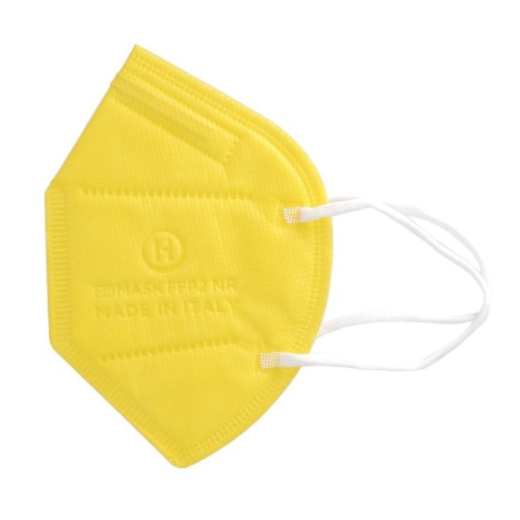 MASCHERINA +39MASK FFP2 GIALLO 1 PEZZO