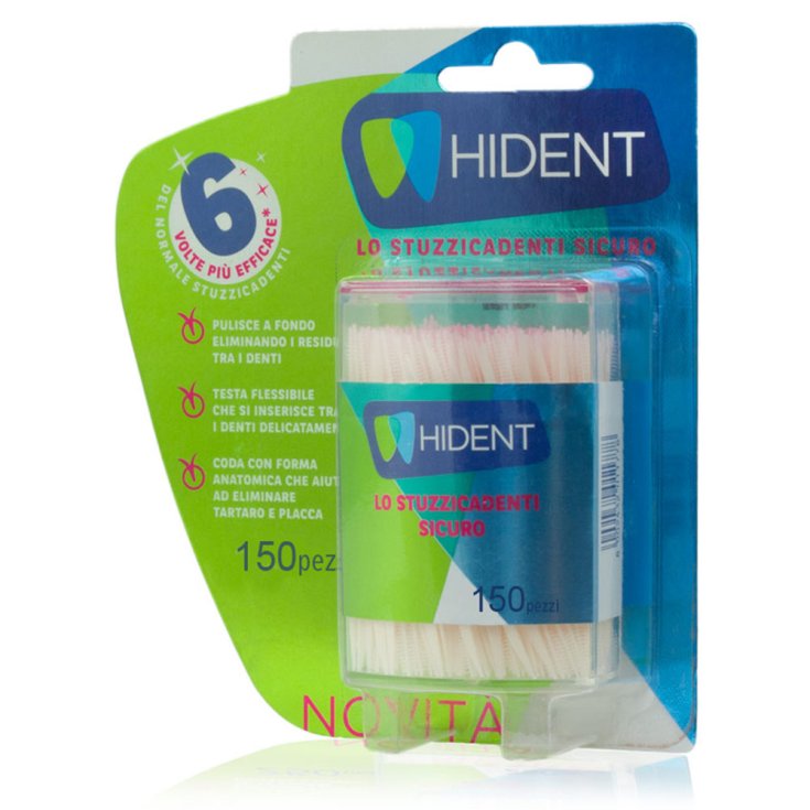 Lo Stuzzicadenti Sicuro Hident 150 Pezzi