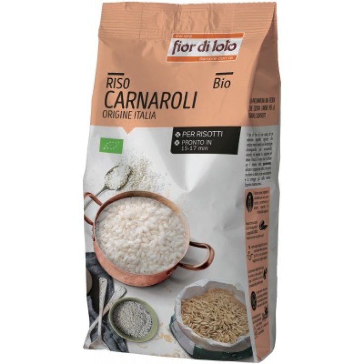 Riso Carnaroli Bianco Bio Fior Di Loto 1000g