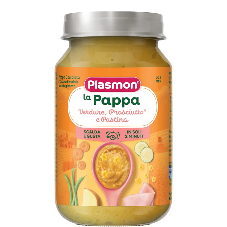 La Pappa Verdure Prosciutto e Pastina Plasmon 200g