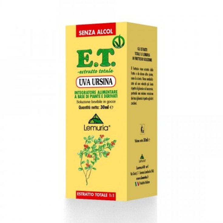 Lemuria Uva Ursina Estratto Totale 30ml