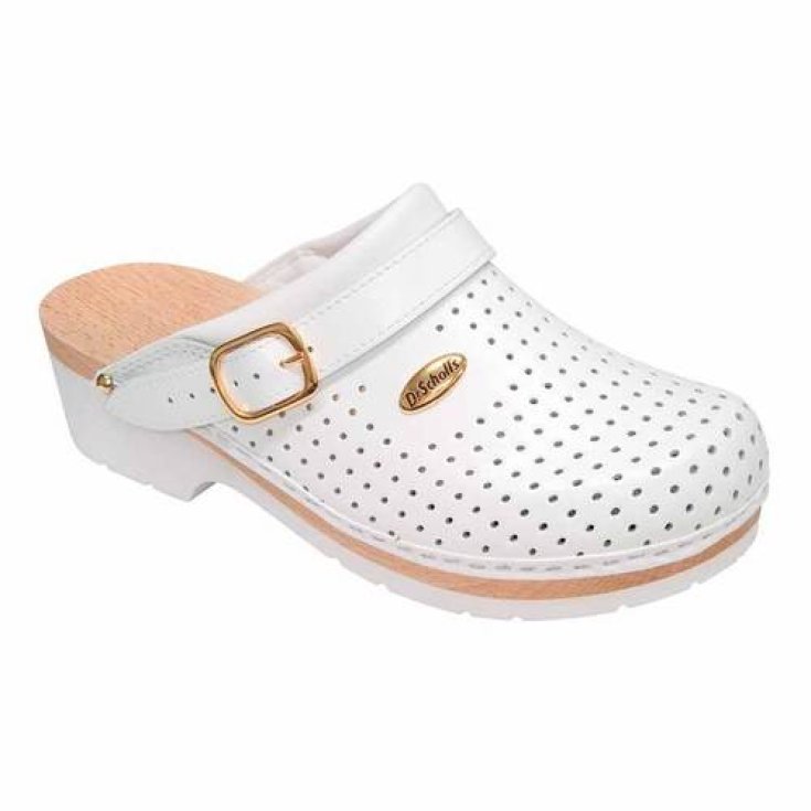Clog Supercomfort B/S CE Scholl Bycast Bianco Misura 36