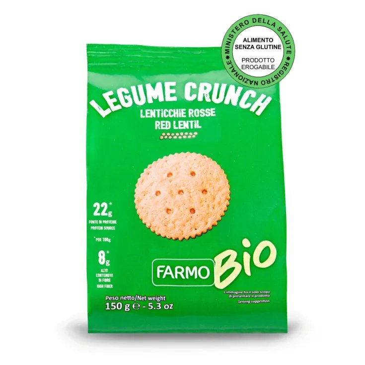 Legume Crunch di Lenticchie Biologico Farmo 150g