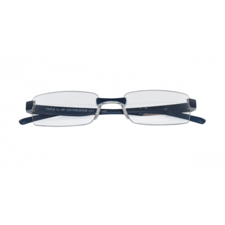 Twins Silver Triple Occhiali Da Vista Diottria +2,50