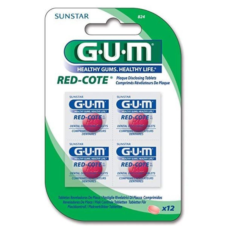 Red-Cote® Pastiglie Rivela Placca Gum 12 Compresse