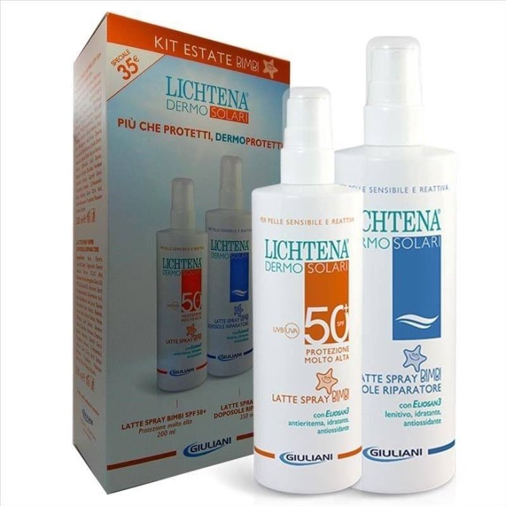 Lichtena Dermosolari Latte Bimbi SPF 50++Doposole 200ml