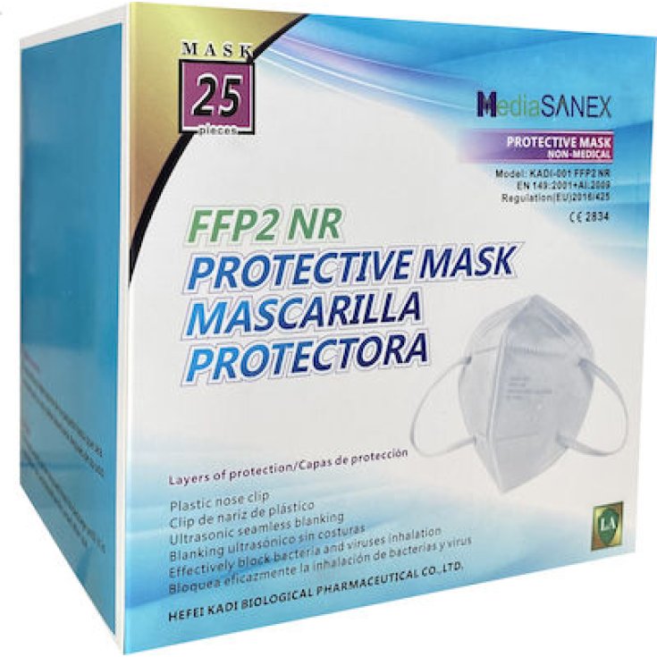 MEDIA SANEX MASCHERINA FFP2 BIANCO