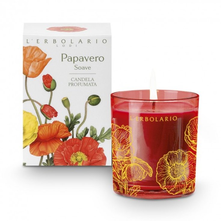 L'Erbolario Papavero Soave Candela Profumata 1 Pezzo