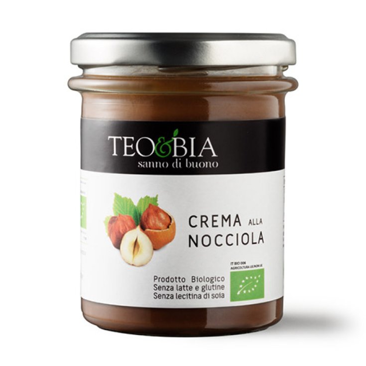 Teo&Bia Crema Alla Nocciola Prodotto Biologico 212g