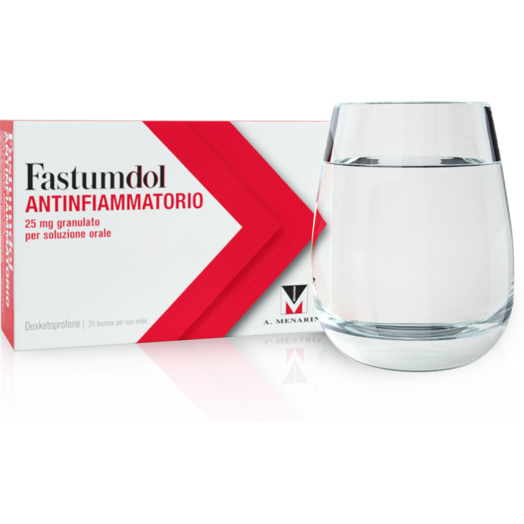 Menarini Fastumdol Antinfiammatorio 20 Bustine Da 25mg
