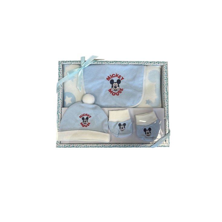 Set regalo 3pz bavetta bavaglino + cappe