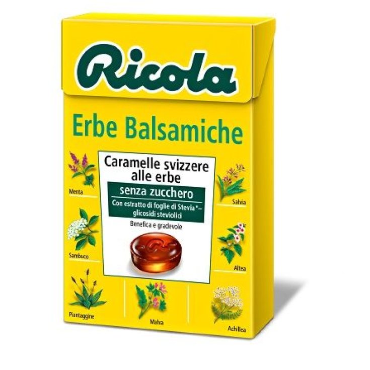 Ricola Erbe Balsamiche Caramelle Senza Zucchero 50g