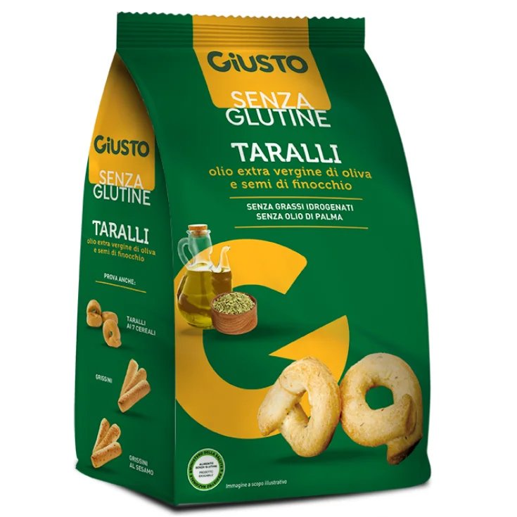 Taralli Finocchio Senza Glutine Giusto 175g