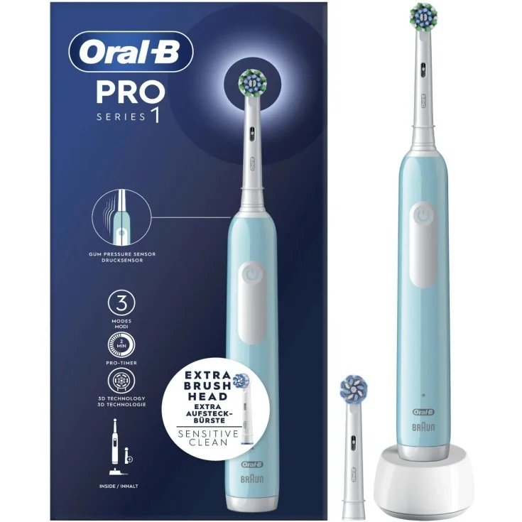 Spazzolino Elettrico Pro Series 1 Blu Oral-B