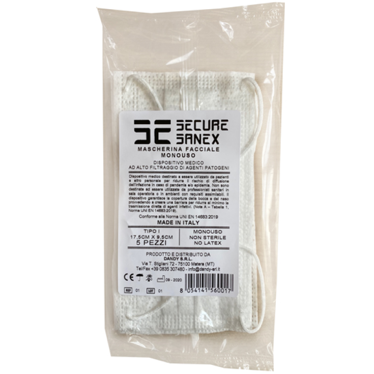 Secure Sanex Dandy 5 Pezzi