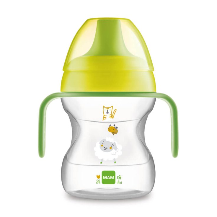 Learn To Drink Cup Little Farm Mam 190ml giallo