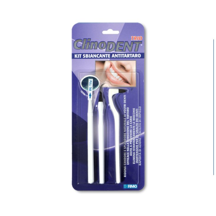 Clinodent Trio Kit Sbiancante Anti Tartaro
