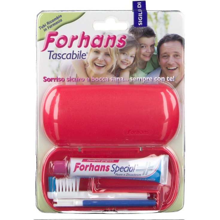 Set Dentifricio + Spazzolino Forhans Tascabile 1 Set
