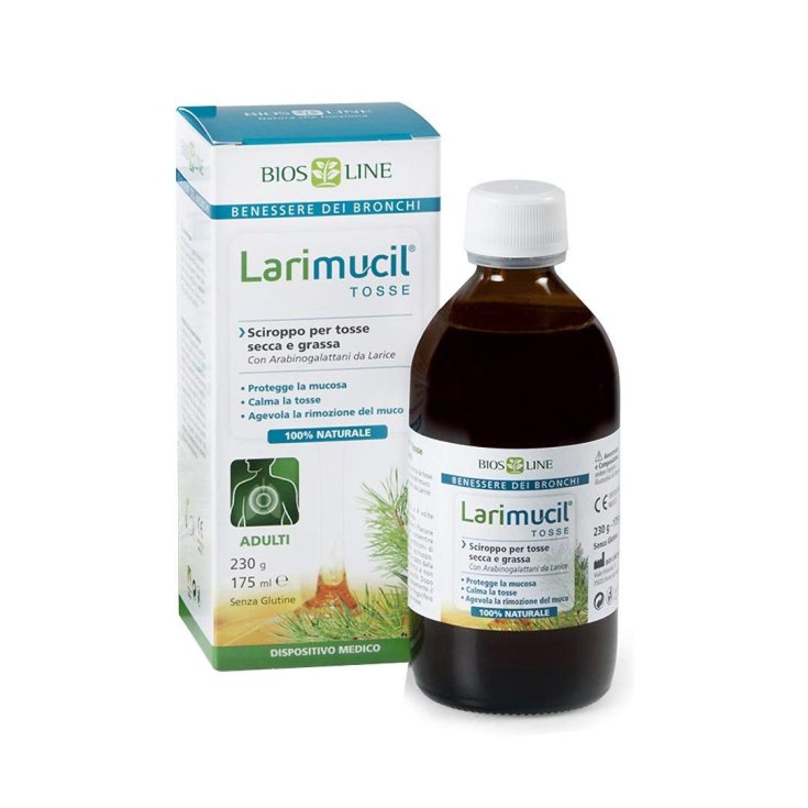 Larimucil Tosse Adulti Sciroppo Senza Glutine 175ml