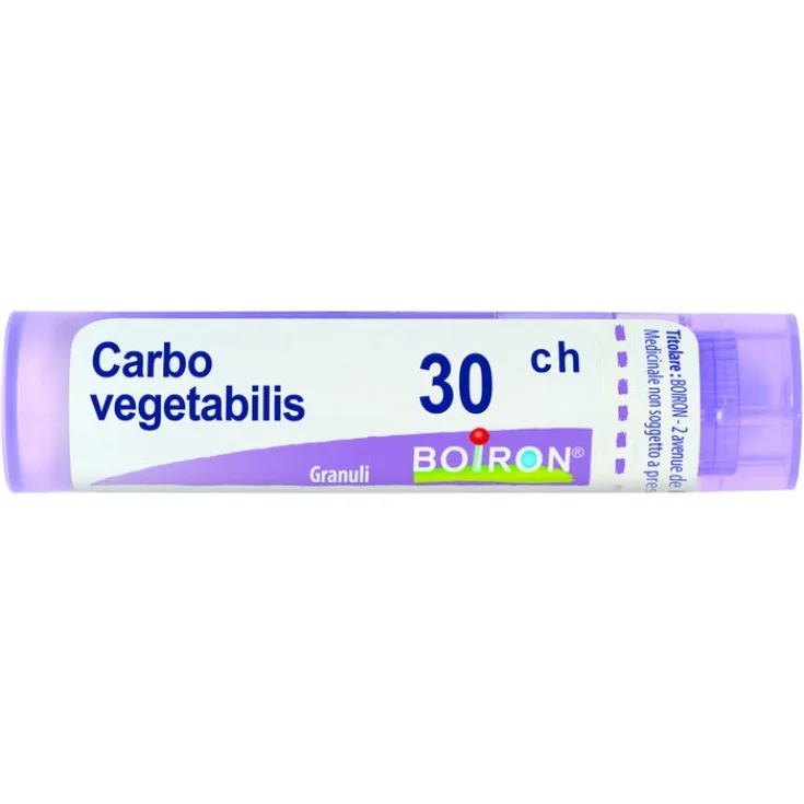 Carbo Vegetabilis 30CH Boiron 80 Granuli